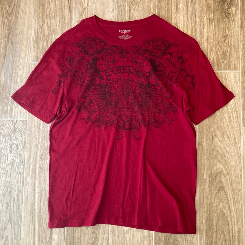 Y2K Express gothic graphic tee